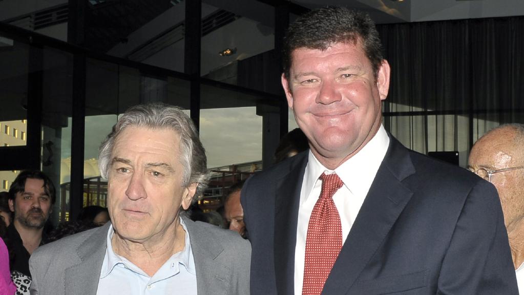 James Packer and Robert De Niro